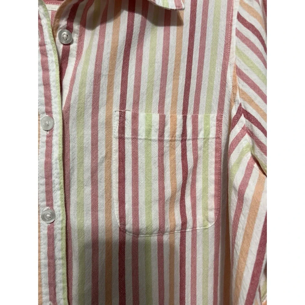 Vintage Rainbow‎ Striped Sustainable Cotton